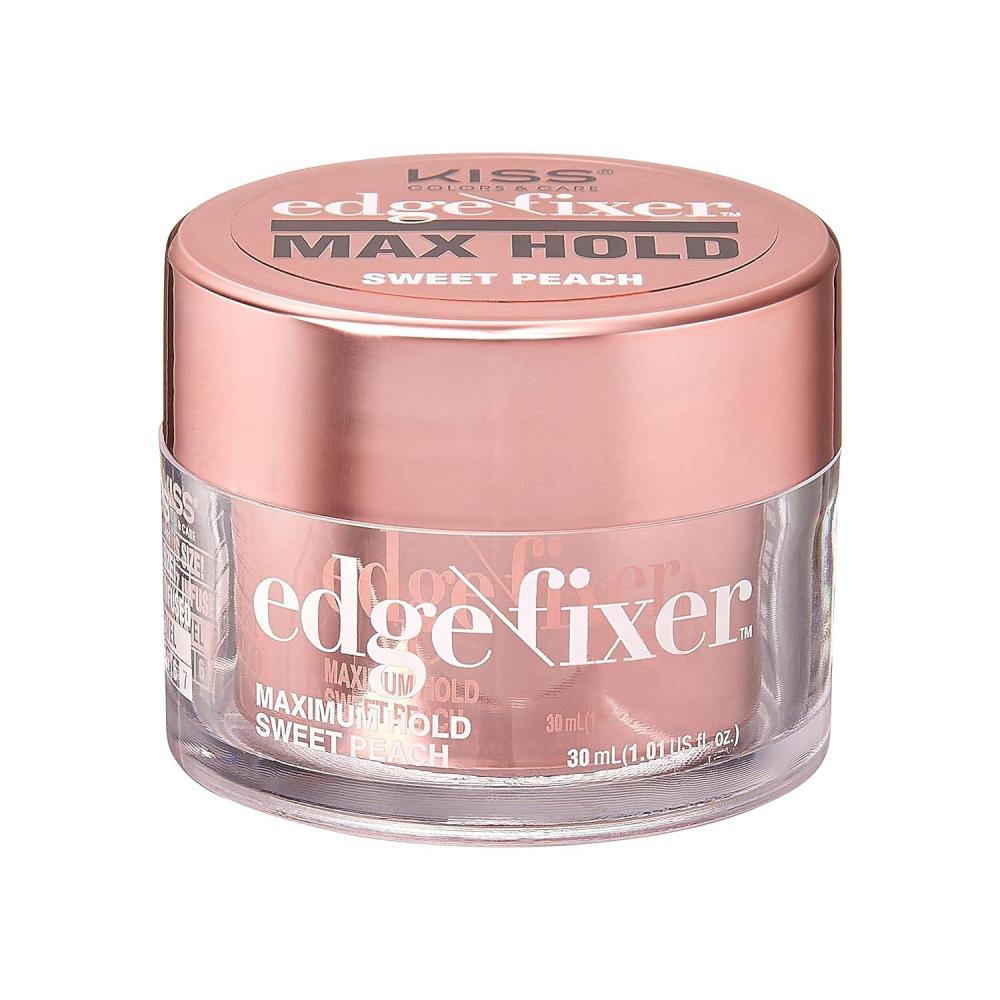 imageKISS Edge Fixer Max Hold 30mL 101 US floz Sweet Peach