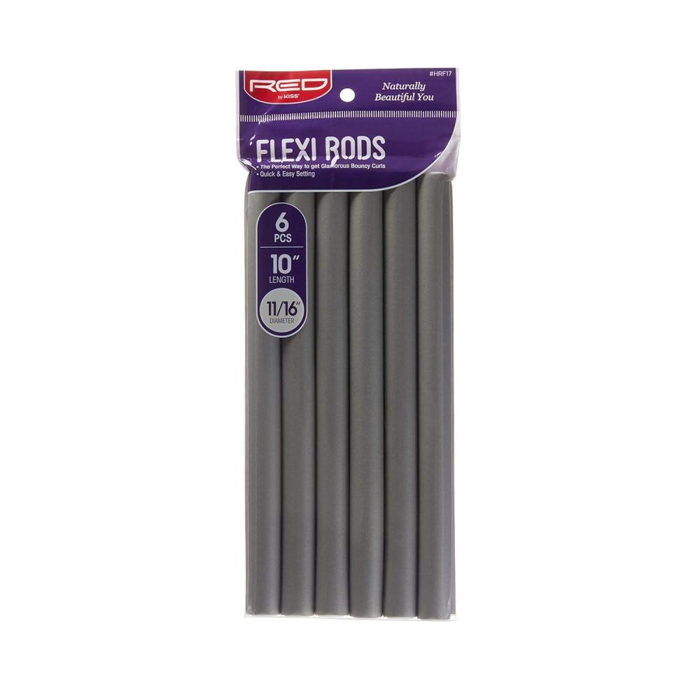 imageRed by Kiss Flexi Rods Heatless Hair Curler for 90S Glamorous Bouncy Curls Beach Waves No Slips Sleep Styler 10quot Length 1116quot Diameter1 Count Pack of 1