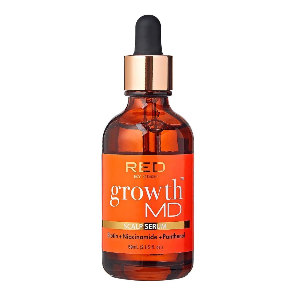 imageRed by Kiss Growth MD Hair Growth Scalp Serum Biotin Niacinamide Panthenol Rosemary Oil Infused Made with 100 Natural Ingredients USDA Certified Organic Oils NonGMOSerum