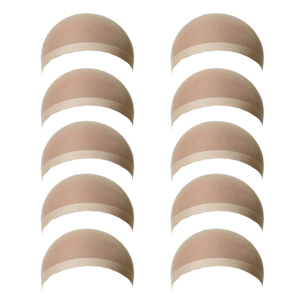 imageRed by Kiss Stocking Wig Caps 10PCS Beige
