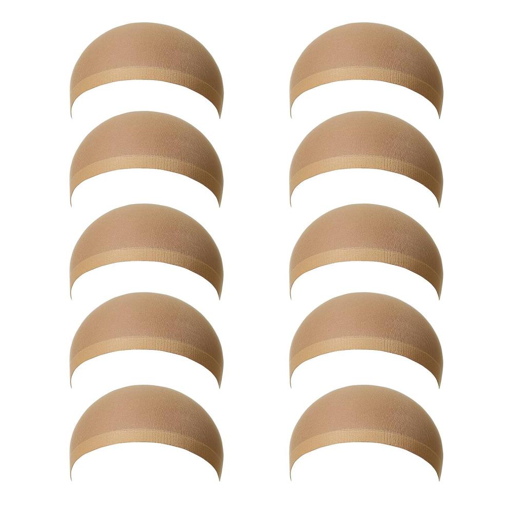 imageRed by Kiss Stocking Wig Caps 10PCS Dark Beige