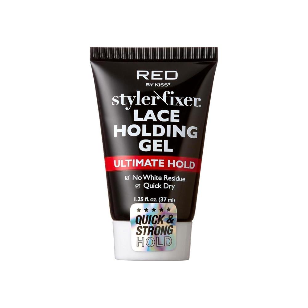 imageRed by Kiss Styler Fixer Lace Holding Gel Long Lasting 72Hr Wear QuickDry Formula for Seamless Lace Application Scalp Protection ampamp Conditioning Ultimate Hold 125 Fl OzUltimate Hold