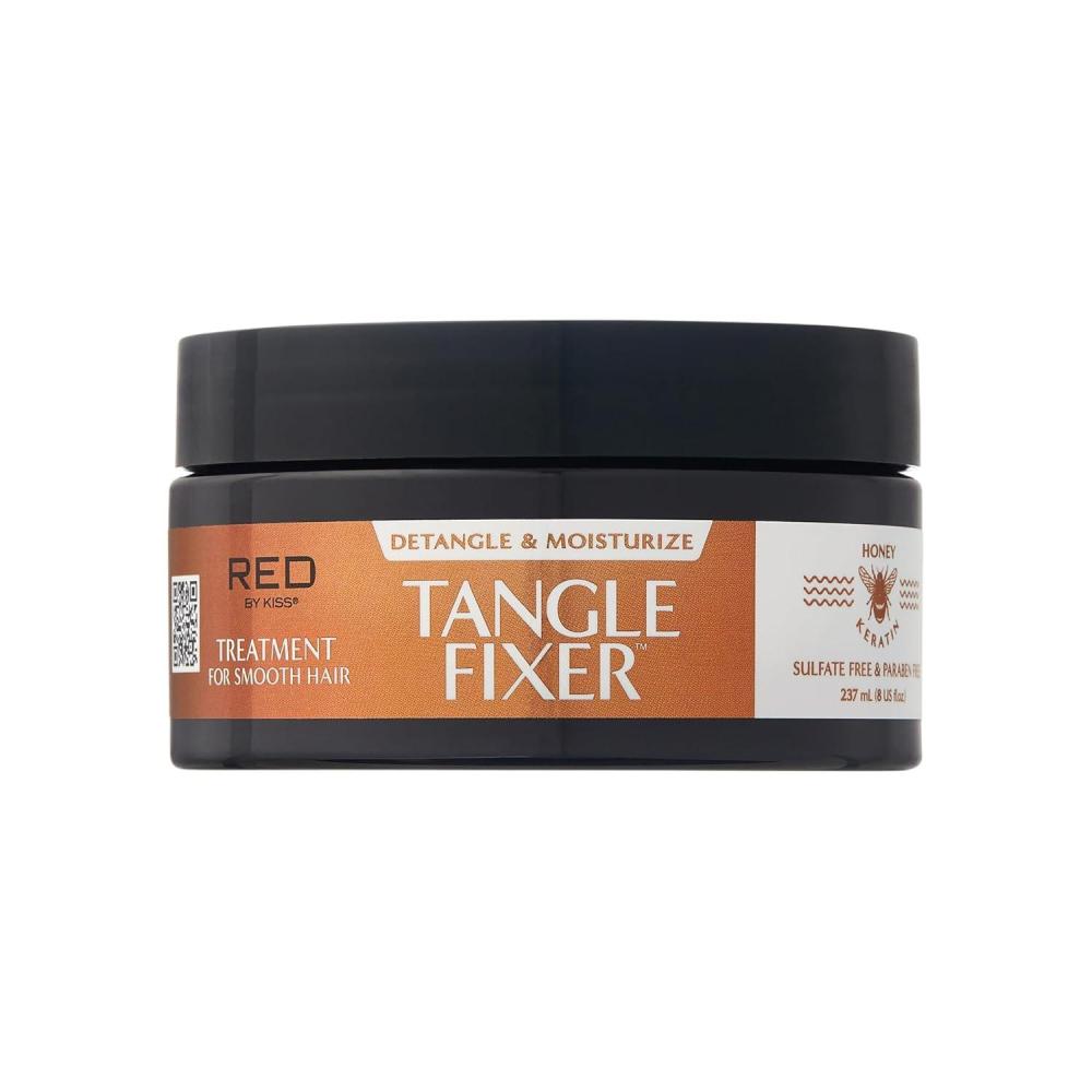 imageRed by Kiss Tangle Fixer with Honey ampamp Keratin SulfateFree Intensive Detangling Treatment for Shine ampamp Frizz Protection Mango ampamp Peach ScentDetangling Treatment