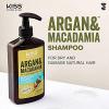 KISS Color & Care Argan & Macadamia For Dry and Damaged Natural Hair Shampoo (13.5 fl. oz // 400 mL)