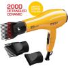 RED by KISS 2000 Ceramic Hair Dryer & Heat Protector Bundle