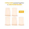 RED by Kiss 5 PCS HD Invisible Wig Caps for Women Men, Ultra Stretchy Thin Stocking Sheer Breathable Nylon Comfortable for Lace Front Wig, One Size Fits All (BEIGE)(BEIGE)