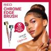 RED by Kiss Chrome Edge Brush Bacteria Free Sterilized Boar Bristles Hair Styling Brush Comb(Pin Tail)