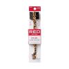 RED by Kiss Dual Edge Brush 3 in 1 Edge Brush Comb Soft and Hard Board Bristles (Leopard)(Leopard)