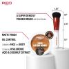 RED by Kiss Lace Wig Brush Tinted Powder Set – Matte Finish, Oil Control, Lightweight, Long-lasting, Mix & Match Shade Duo(Medium Brown Set)