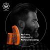 RED by Kiss Premium Wood Men Long Beard Comb, Easy Detangling and Styling, Durable Design for Gentle Beard Hair & Mustache Grooming Essential, No Snagging & Pulling, Maximize Conditioning(Dual Side Comb)