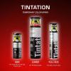 RED by Kiss Tintation Temporary Hair Color Spray, Extra Large Size, Instant Gray Root Cover Up, Water-Resistant, Smudge-Proof, Hairline & Barber Touch-Up, Quick Dry (Black, 11.5 OZ)(Darkest Brown)