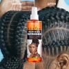 Red by Kiss Braid Sheen Refresher Spray, Long Lasting Hydration, Refresh Curls & Braid,Highest Shine, Soothes Scalp, Nourishes Dry Crips Hair, Enriched with Certified Organic Jamaican Black Castor Oil