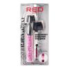 Red by Kiss Edge Brush With Fixer Wax 3 in 1 Control Styler, Boar Bristle Brush, Purple, for Women Styling(SWEET PEACH)