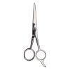 Red by Kiss Premium Hair Shear, 100% Stainless Steel Scissors (Premium, 6.5″) Razor Sharp Edge Blade, Comfort Grip with Finger Rest(5.5″)