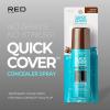 Red by Kiss Quick Cover Root Touch-Up Spray, Waterproof & Smudge-Proof Gray Coverage, Quick-Dry Formula with Jojoba Oil, Lightweight & Travel-Friendly (Medium Brown, 2oz)(Light Brown)