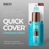 Red by Kiss Quick Cover Root Touch-Up Spray, Waterproof & Smudge-Proof Gray Coverage, Quick-Dry Formula with Jojoba Oil, Lightweight & Travel-Friendly (Medium Brown, 2oz)(Medium Brown)