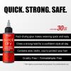 Red by Kiss Quick Dry Hair Bonding Glue, Professional Strong & Long-Lasting Weave Adhesive, Formaldehyde Free, Aloe Vera & Biotin Infused, Quick Weaving & Hair Extensions (8 fl.oz)(4 fl.oz)