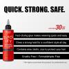 Red by Kiss Quick Dry Hair Bonding Glue, Professional Strong & Long-Lasting Weave Adhesive, Formaldehyde Free, Aloe Vera & Biotin Infused, Quick Weaving & Hair Extensions (8 fl.oz)(8 fl.oz)