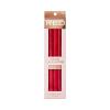 Red by Kiss Satin Flexi Heatless Curling Rods, Damage Free & Frizz Free No Heat Soft Curls, Silky Satin to Prevent Breakage, Comfortable Pin-Free Styling, Gentle Rollers for All Hair Types(Red)