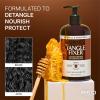 Red by Kiss Tangle Fixer with Honey & Keratin, Sulfate-Free Intensive Detangling Treatment for Shine & Frizz Protection, Mango & Peach Scent(Detangling Conditioner)