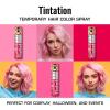 Red by Kiss Tintation Temporary Hair Color Spray 2.82oz, Quick-Dry & Smudge-Proof, Vivid Color Washable Hair Dye, Styling Spray Cosplay Halloween Birthday Party Festival (Atomic Pink)