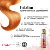 Red by Kiss Tintation Temporary Hair Color Spray 2.82oz, Quick-Dry & Smudge-Proof, Vivid Color Washable Hair Dye, Styling Spray Cosplay Halloween Birthday Party Festival (Cajun Spice)