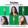 Red by Kiss Tintation Temporary Hair Color Spray 2.82oz, Quick-Dry & Smudge-Proof, Vivid Color Washable Hair Dye, Styling Spray Cosplay Halloween Birthday Party Festival (Forest Green)