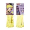 Red by Kiss Wide Silky Headwrap 7″ Extra Wide Turban Headbands 3 PACK (Black, Yellow, Pink)(Black  Yellow  Pink)