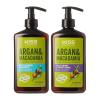 KISS Color & Care Argan & Macadamia For Dry and Damaged Natural Hair Shampoo & Conditioner Value Set