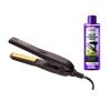 Professional Ceramic Mini Flat Iron 1/2″ with Ultra Shine Heat Protector Serum