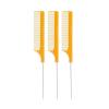 Red by Kiss 3 PACK Pintail Combs Reduces Frizz Heat Resistant Teasing Combs Parting Combs (Bone)(Bone)