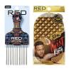 Red by Kiss Bow Wow X Twist King Twist Styler (Gold/Dense) & Soul Pik Afro Comb Bundle