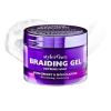 Red by Kiss Braiding Gel Extreme Hold Styler Fixer for Box Braids & Cornrows, Hydrating, Conditioning, Long-Lasting Frizz Control, 4C Moisturizing, Nourishing High Shine (1 fl. oz.)(Strawberry Acai)