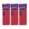 Red by Kiss Flexi Rods 7″, 11/16″ Diameter – Heatless Hair Curler for 90S Glamorous Bouncy Curls Beach Waves, No Slips, Sleep Styler (6 PCS x 3 PACKS)(7×0.5 Inch (Pack of 18))