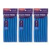 Red by Kiss Flexi Rods 7″, 9/16″ Diameter – Heatless Hair Curler for 90S Glamorous Bouncy Curls Beach Waves, No Slips, Sleep Styler (6 PCS x 3 PACKS)