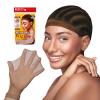 Red by Kiss HD Invisible Wig Cap, Ultra-Thin & Natural Blending, Extra Elasticity & Comfortable, Transparent Wig Essentials (Dark Beige, 2 Pcs)(Dark Brown)