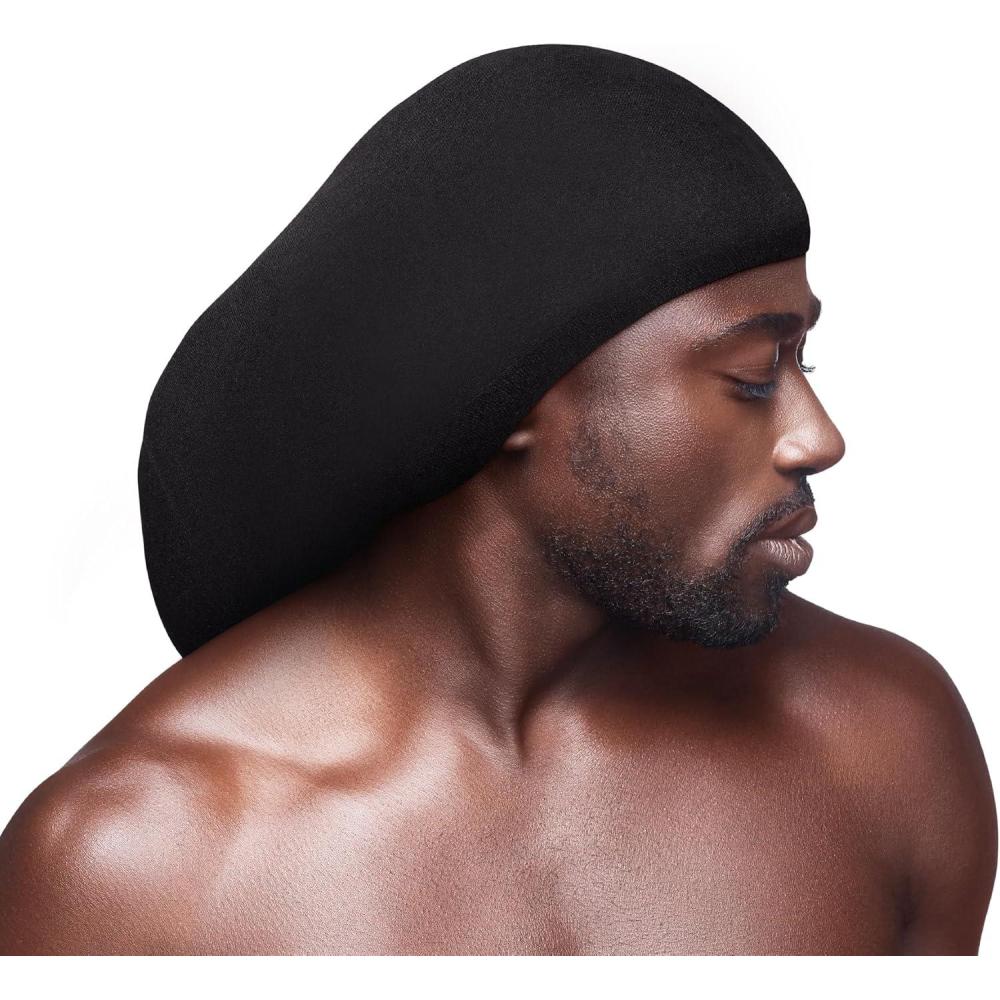 imageRed by Kiss Dreadlock Stocking Cap Secure Stretchy Fit for Long ampamp Locs Hair Soft ampamp Lightweight Breakage ampamp Lint ProtectionRegular