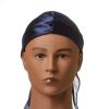KISS Red Silky Satin Durag Premium Smooth Silky Durag for Men & Women 360 Waves Headwraps (Navy)
