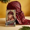Red by Kiss Bow Wow X Power Wave Checker Silky Durag for Men Waves Silky Doo Rag (Red)(Red)