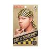 Red by Kiss Bow Wow X Power Wave Checker Silky Durag for Men Waves Silky Doo Rag (Red)(Yellow)
