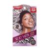 Red by Kiss Reversible Silky Satin Hair Cap Hair Bonnet with Wide Edge Double Wear Cap, Super Jumbo (Leopard)(Zebra)