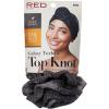 Red by Kiss Galaxy Top Knot Turban Headwrap Pre Tied Bonnet Hair Cover Beanie Cap(Black Galaxy)