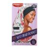 Red by Kiss Silky Braid Bonnet Wide Edge Bonnet Sleep Cap, Frizz Free Bonnet (Leopard)(Luxury)