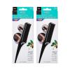 Red by Kiss Quick Cover Gray Hair Touch Up Comb Black CGC01 (2 PACKS)
