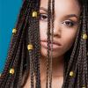 Red by Kiss Hair Charms 56PCS Dreadlock Jewelry Braid Charms Hair Cuffs for Women Hair Decorations, Pack of 1