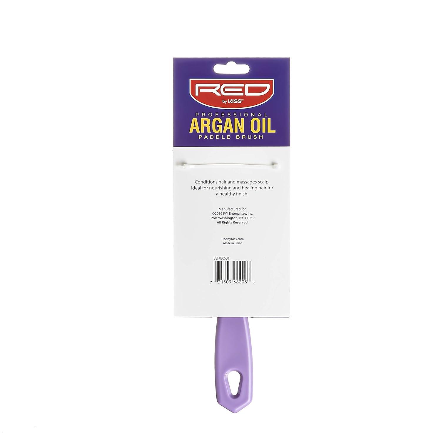 image:imageRED by KISS Professional Argan Oil Paddle Brush BSH08