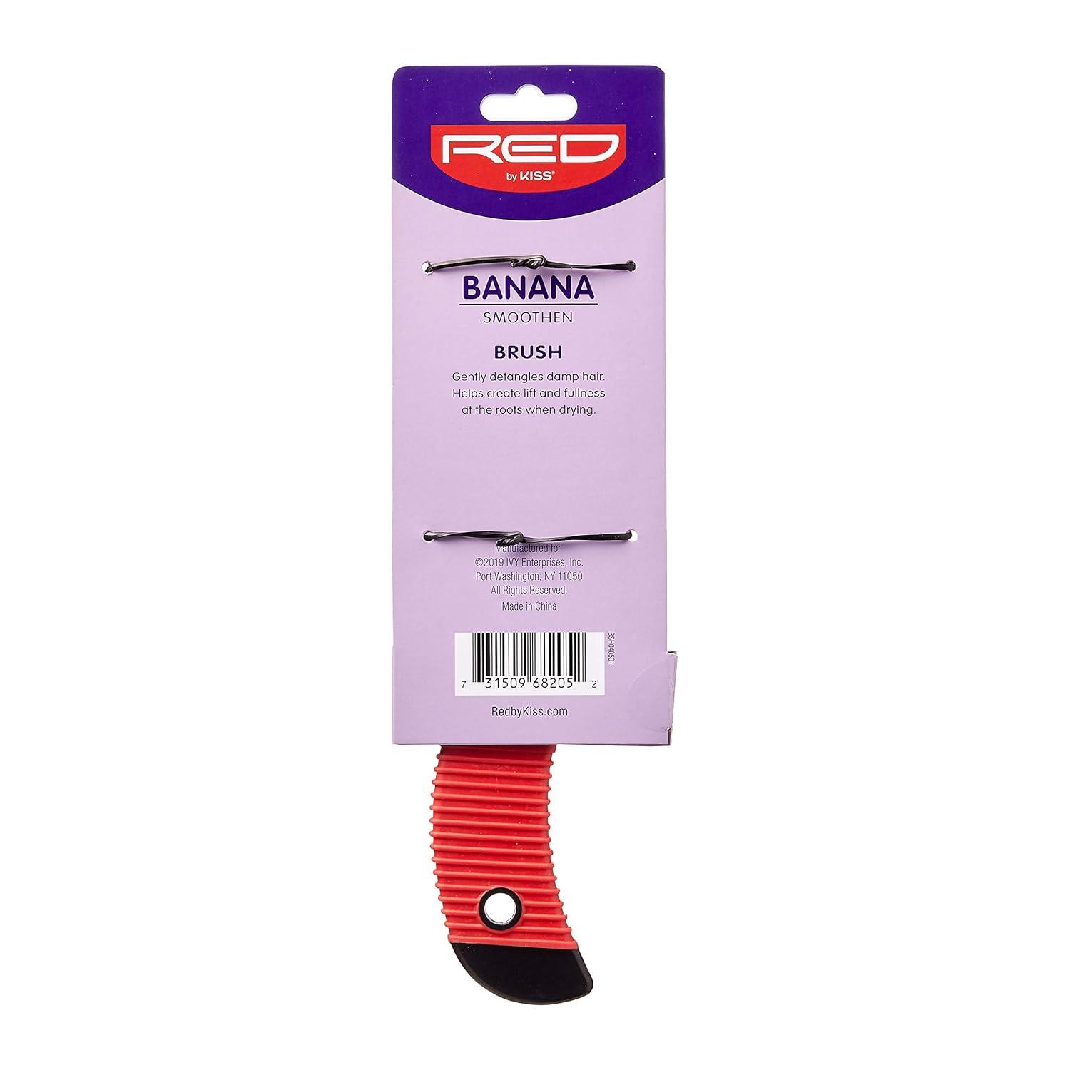 image:imageRED by KISS Professional Banana Brush No Tangles BSH04
