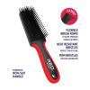 Red by Kiss Detangling Brush for Black Curly and Afro Hair, Glide & Define Non-Slip Brush (Small)(Medium)