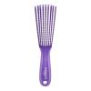Red by Kiss Detangling Brush for Black Curly and Afro Hair, Glide & Define Non-Slip Brush (Small)(Purple)