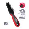 Red by Kiss Detangling Brush for Black Curly and Afro Hair, Glide & Define Non-Slip Brush (Small)(Small)